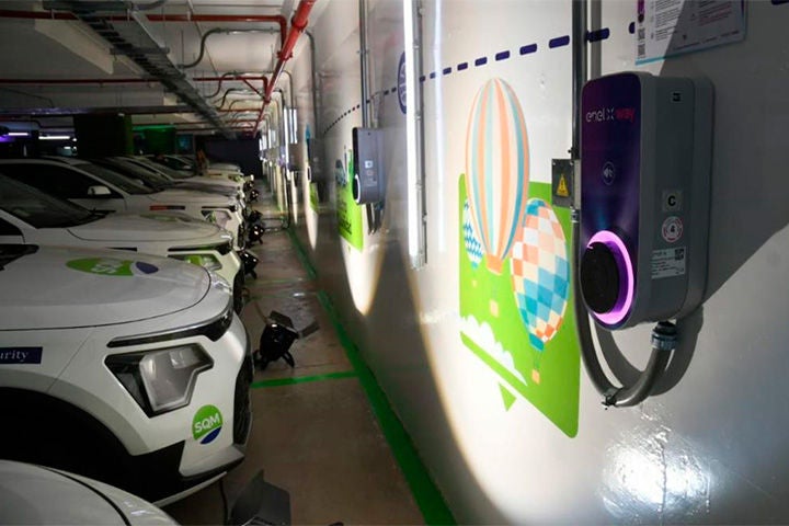 cargadores kia parque arauco